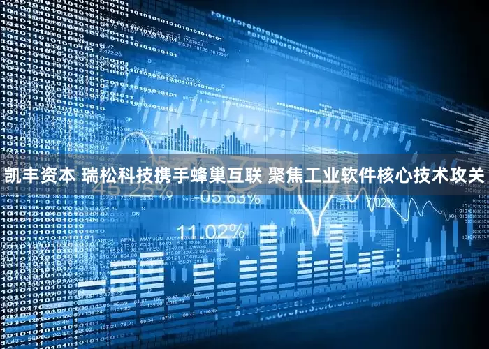 凯丰资本 瑞松科技携手蜂巢互联 聚焦工业软件核心技术攻关