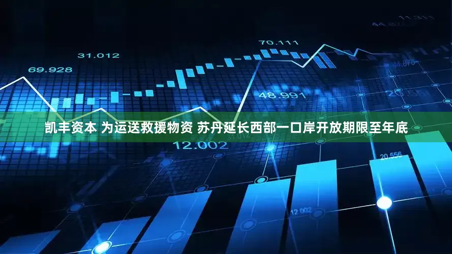 凯丰资本 为运送救援物资 苏丹延长西部一口岸开放期限至年底