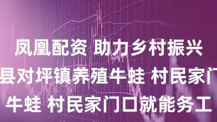 凤凰配资 助力乡村振兴 四川金阳县对坪镇养殖牛蛙 村民家门口就能务工